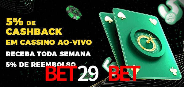 Promoções do cassino ao Vivo Bet29 Bet